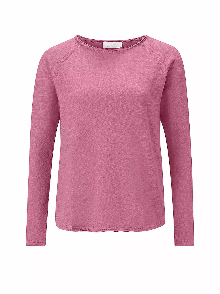 RICH & ROYAL | T-shirt à manches longues | Rose vif