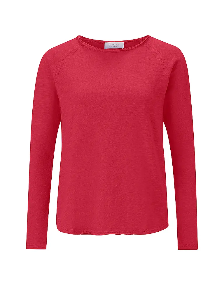 RICH & ROYAL | T-shirt à manches longues | Rouge