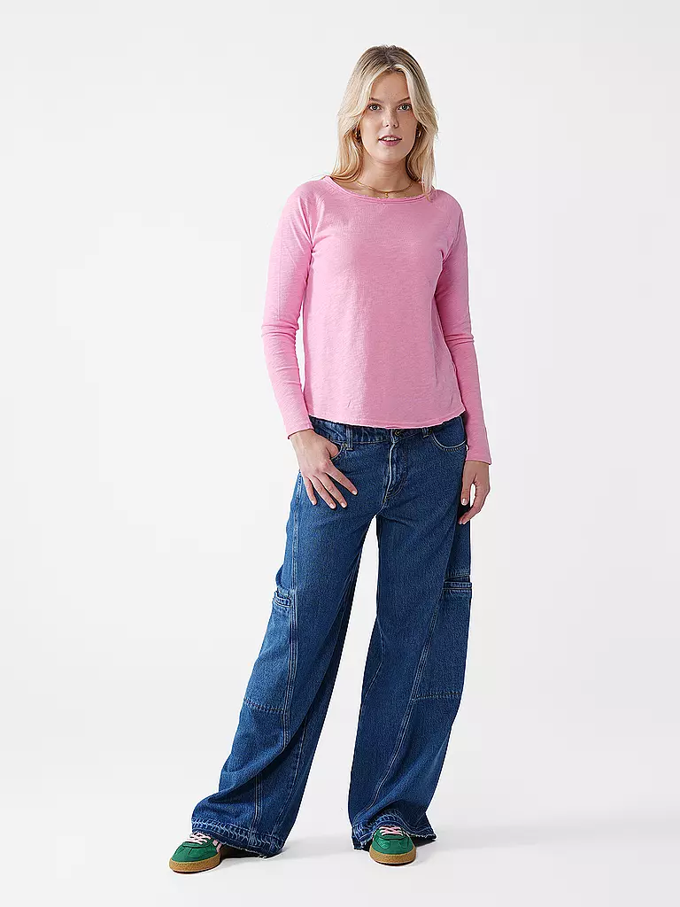 RICH & ROYAL | T-shirt à manches longues | rosa