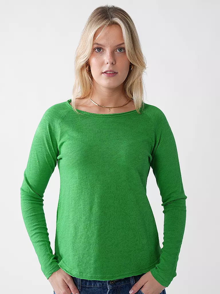RICH & ROYAL | T-shirt à manches longues | hellgrün