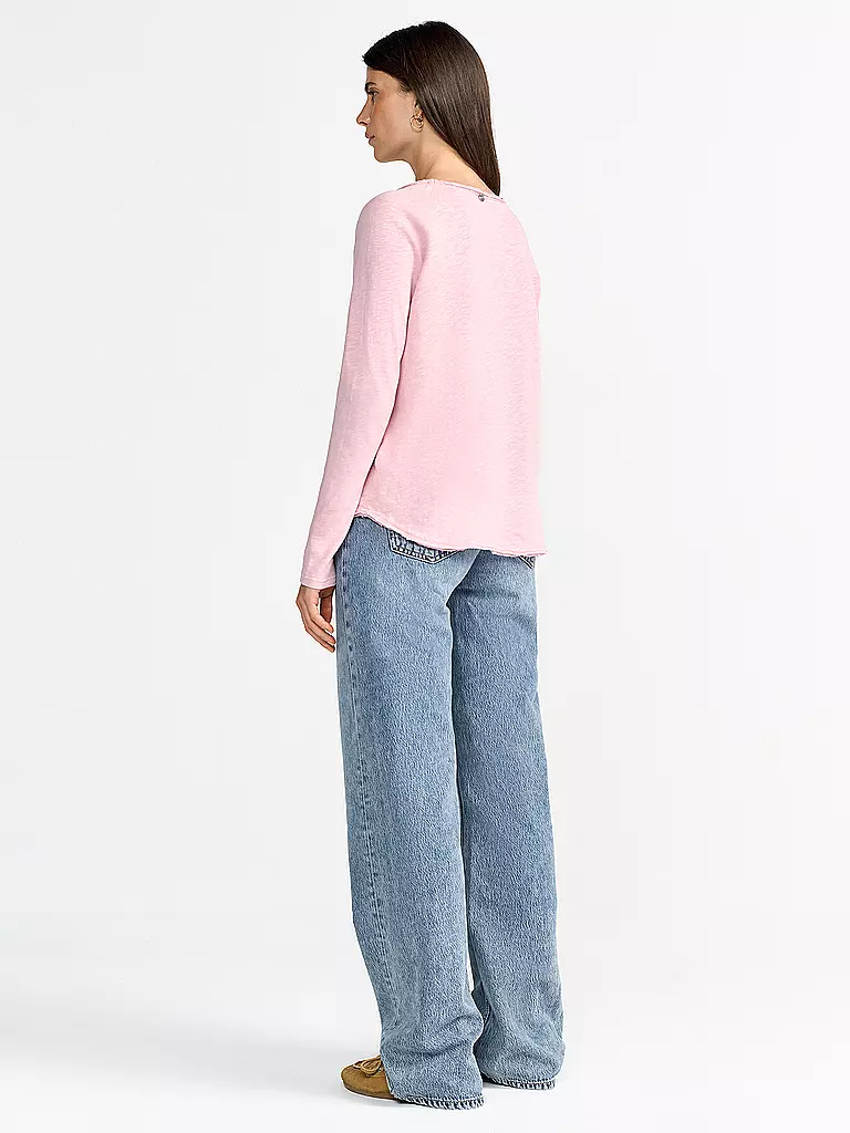 RICH & ROYAL | T-shirt à manches longues | rosa