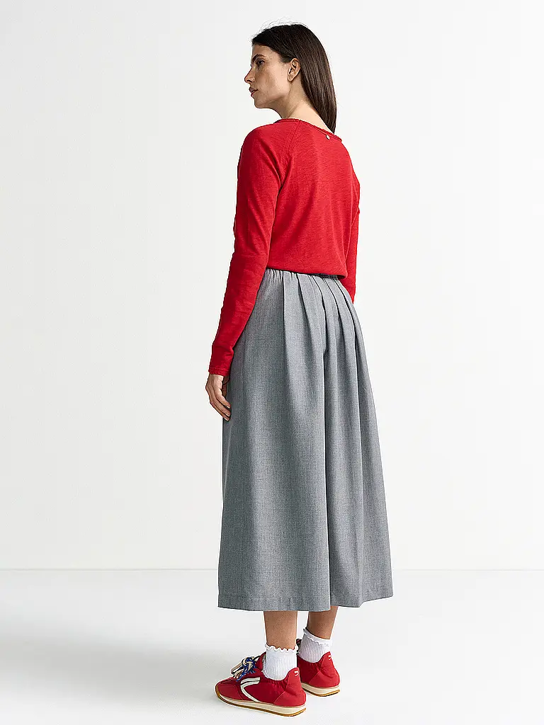 RICH & ROYAL | T-shirt à manches longues | Rouge