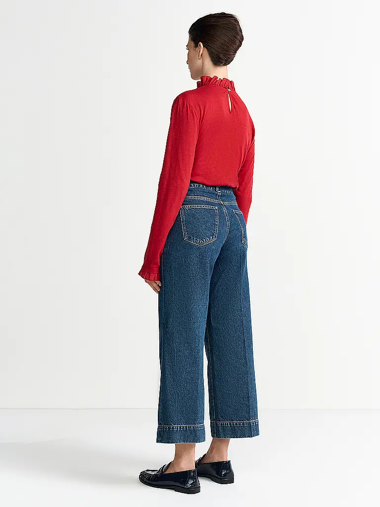 RICH & ROYAL | T-shirt à manches longues | Rouge
