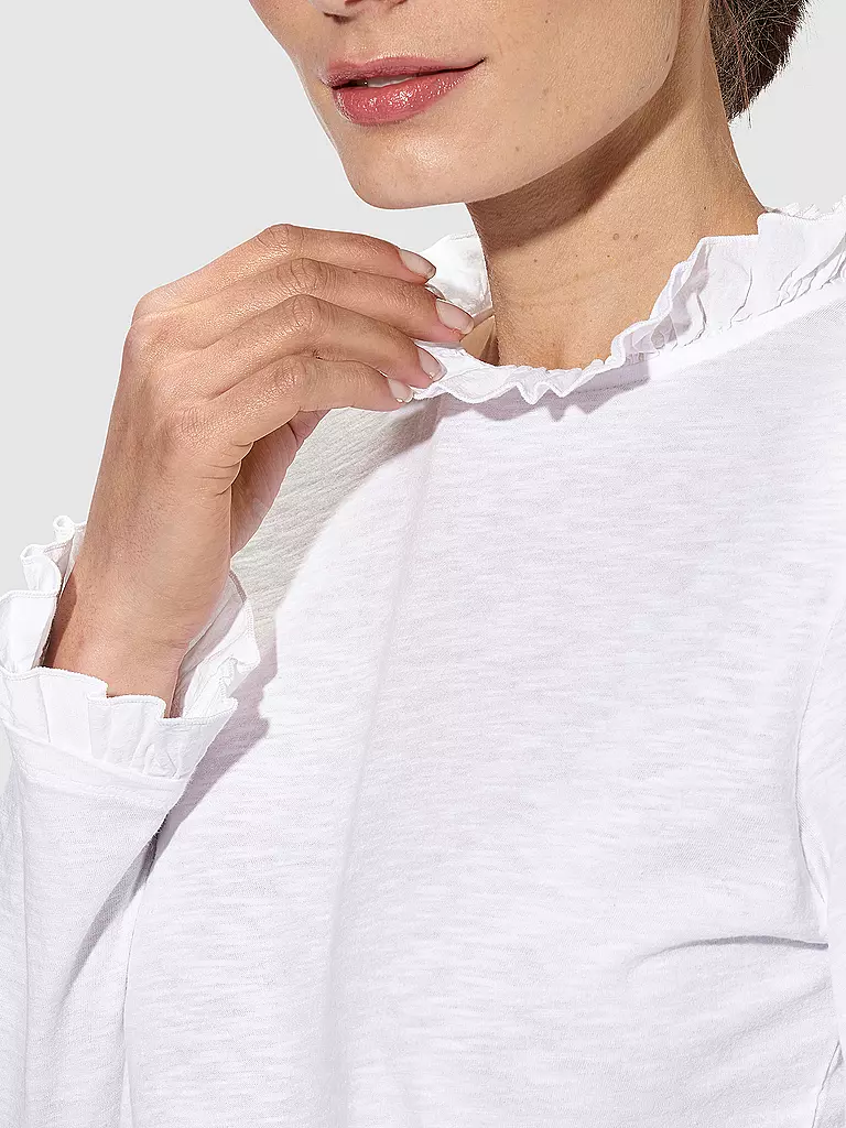 RICH & ROYAL | T-shirt à manches longues | weiss