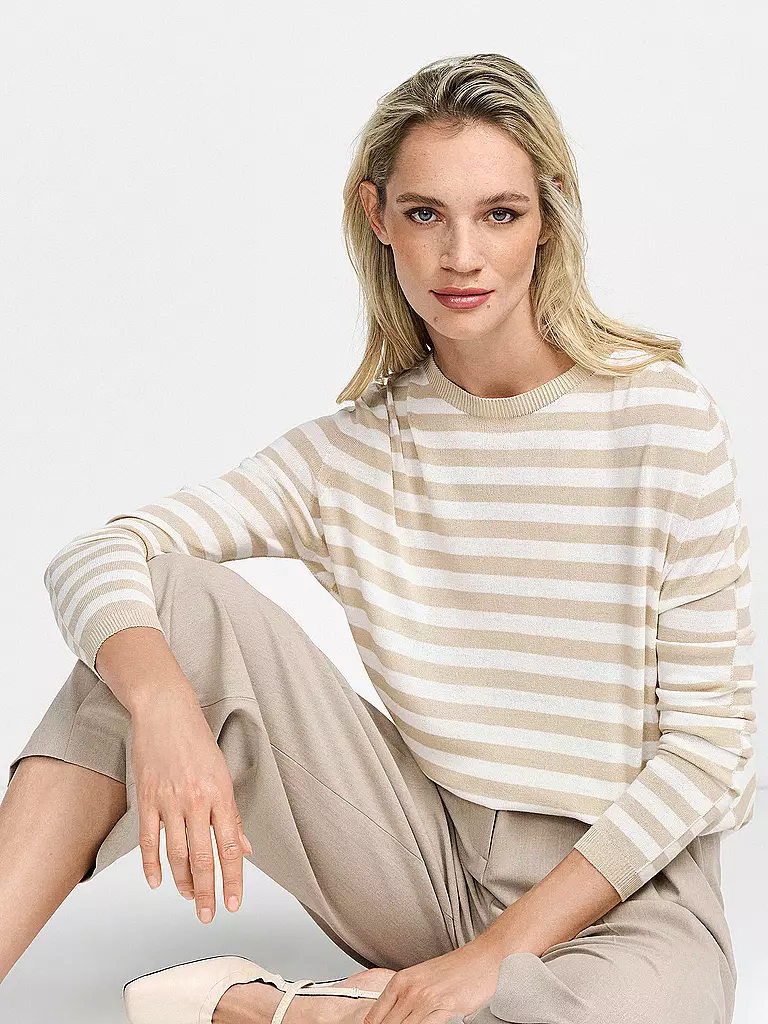RICH & ROYAL | T-shirt à manches longues | Beige