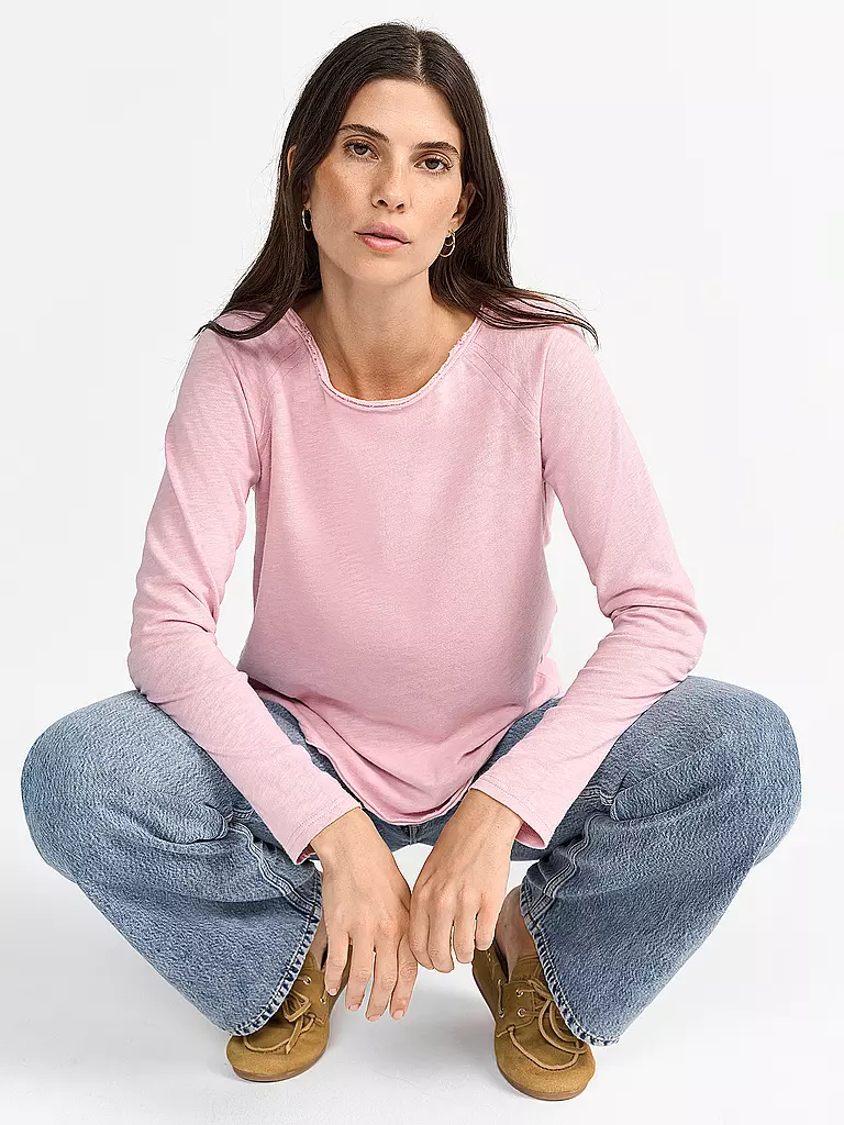 RICH & ROYAL | T-shirt à manches longues | rosa