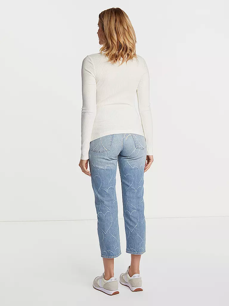RICH & ROYAL | T-shirt à manches longues | weiss