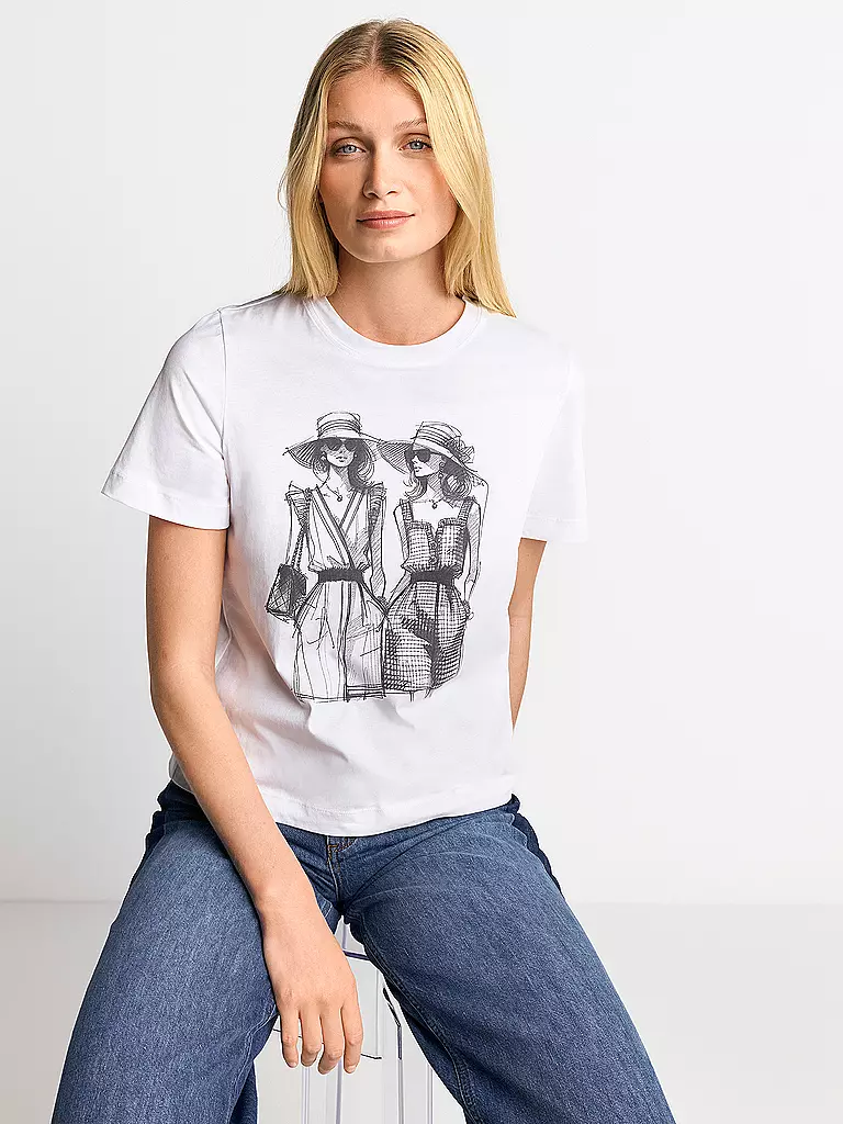 RICH & ROYAL | T-Shirt  | Blanc