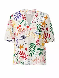 RICH & ROYAL | T-shirt blouse | Blanc