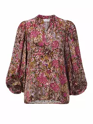 RICH & ROYAL | T-shirt blouse | Rouge foncé