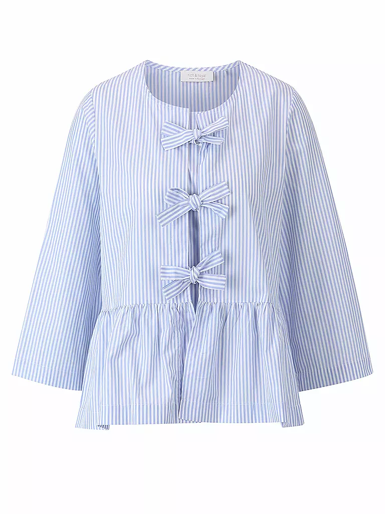 RICH & ROYAL | T-shirt blouse | Bleu