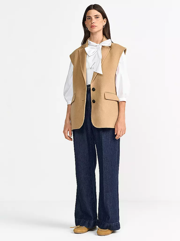 RICH & ROYAL | T-shirt blouse | Blanc