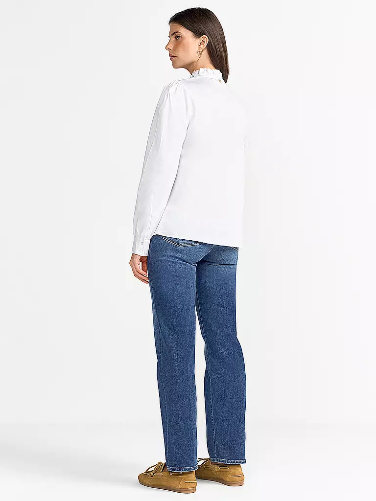 RICH & ROYAL | T-shirt blouse | Blanc