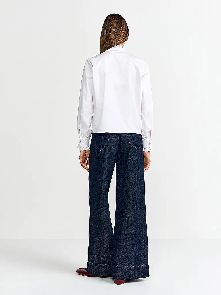 RICH & ROYAL | T-shirt blouse | Blanc