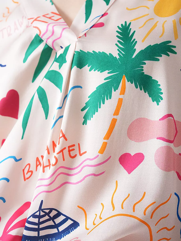 RICH & ROYAL | T-shirt blouse | Blanc