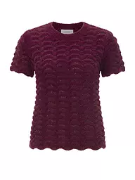 RICH & ROYAL | T-shirt | Rouge foncé