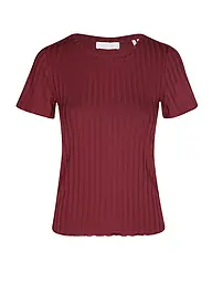RICH & ROYAL | T-shirt | Rouge foncé