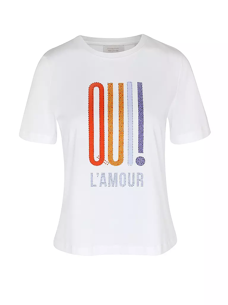 RICH & ROYAL | T-Shirt | Blanc