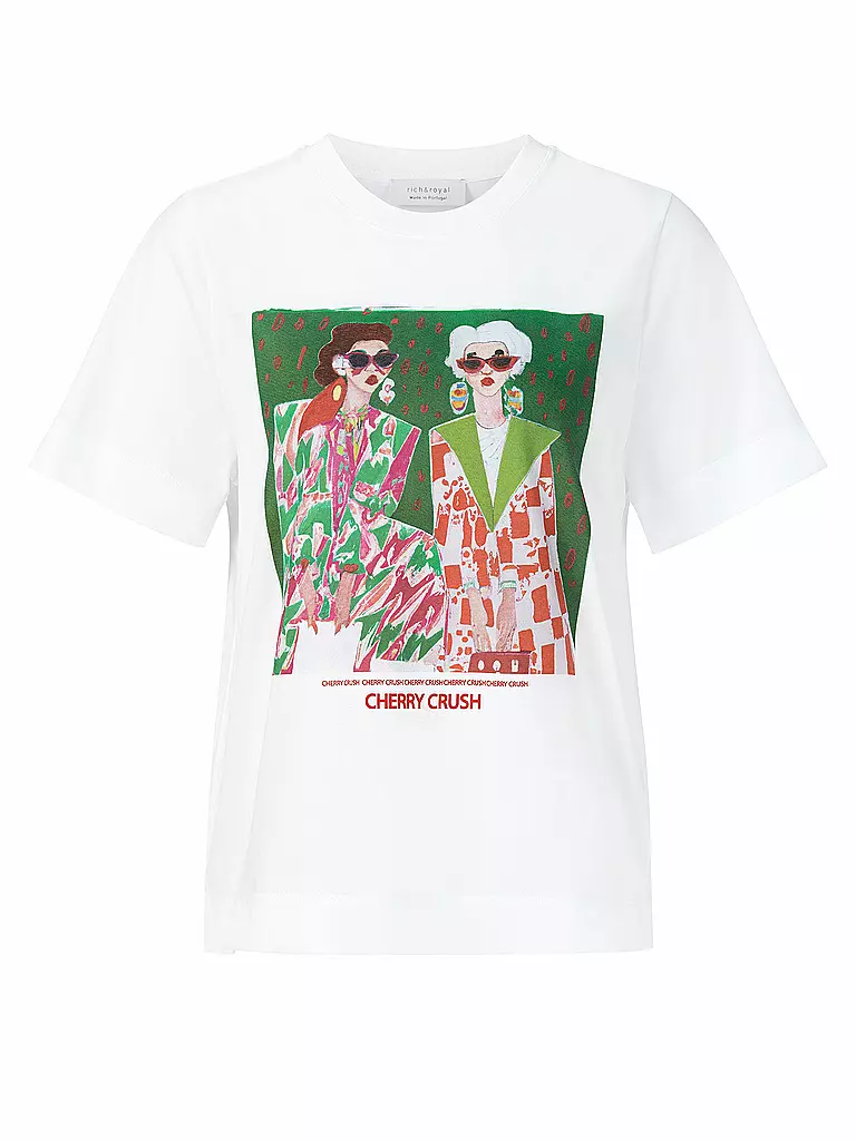 RICH & ROYAL | T-Shirt | Blanc
