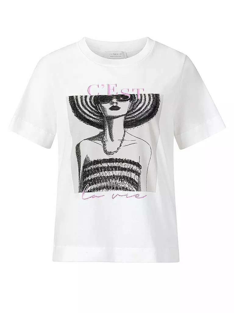RICH & ROYAL | T-Shirt | Blanc