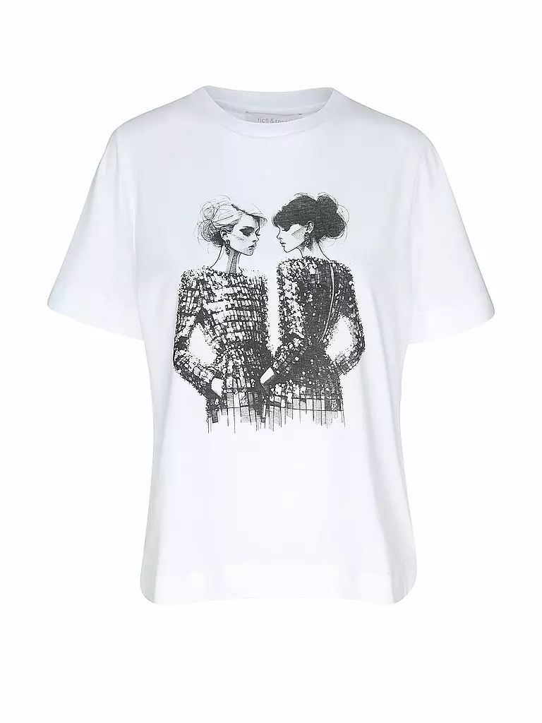 RICH & ROYAL | T-shirt | Blanc
