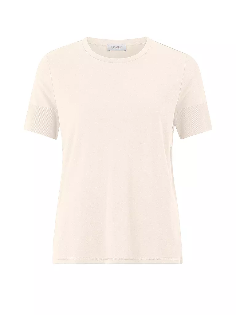 RICH & ROYAL | T-shirt | creme