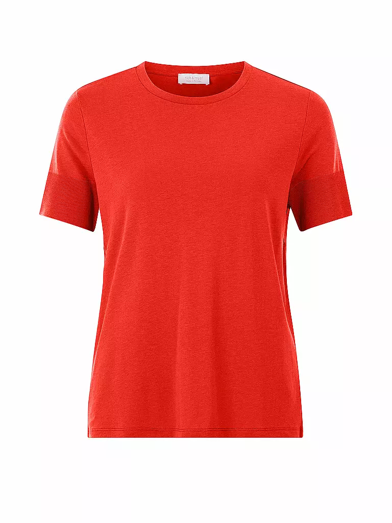 RICH & ROYAL | T-shirt | Rouge