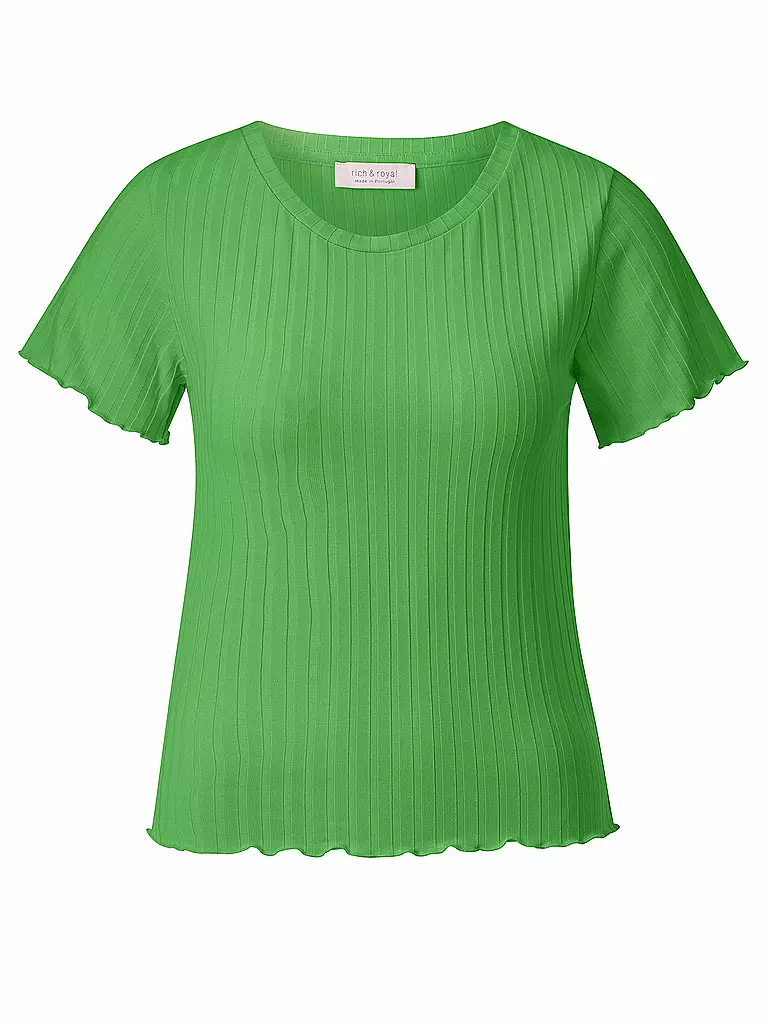 RICH & ROYAL | T-shirt | hellgrün