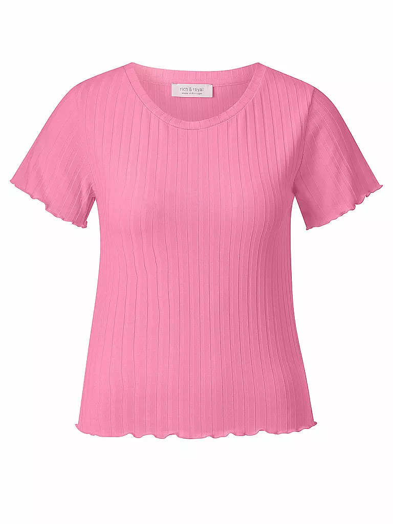 RICH & ROYAL | T-shirt | rosa