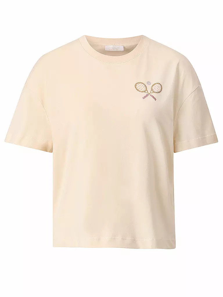 RICH & ROYAL | T-shirt | beige