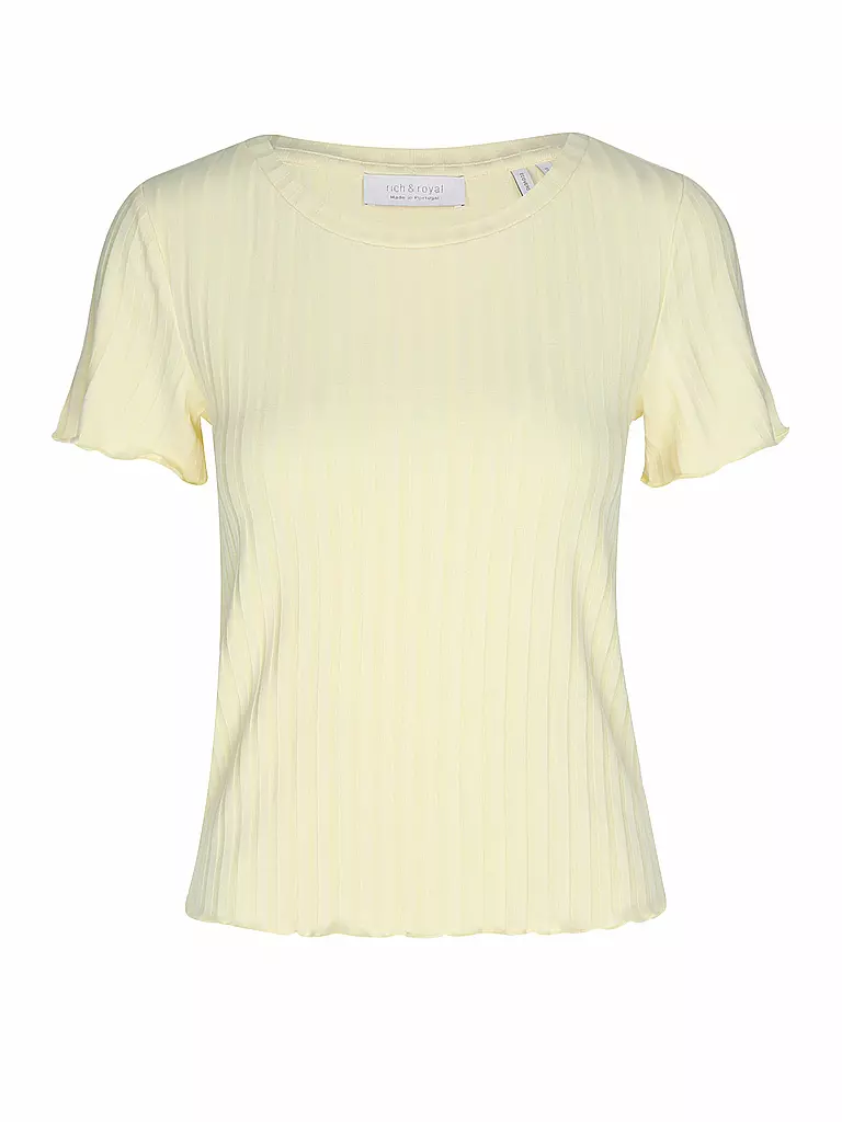 RICH & ROYAL | T-shirt | Jaune