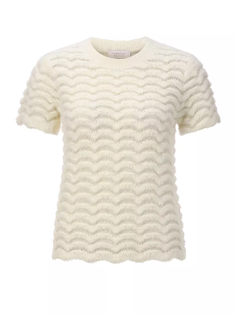 RICH & ROYAL | T-shirt | Crème