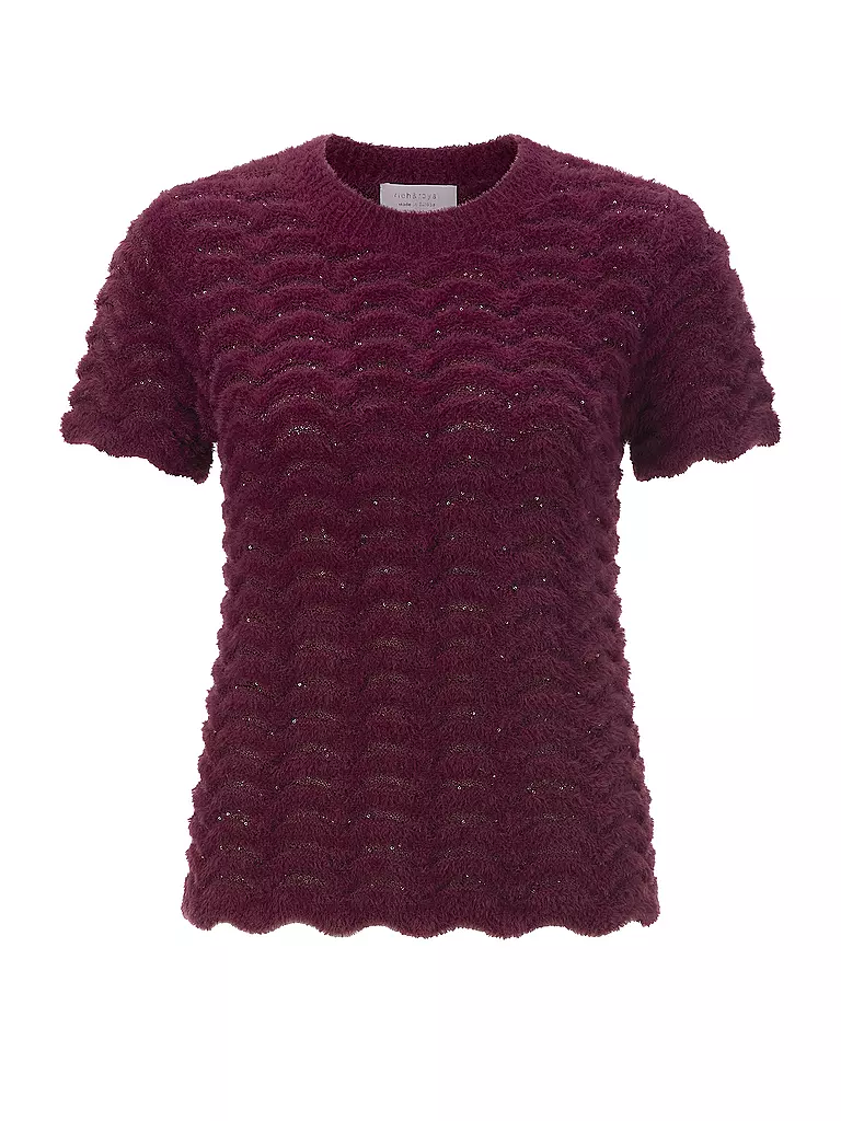 RICH & ROYAL | T-shirt | Rouge foncé