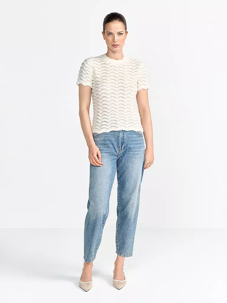 RICH & ROYAL | T-shirt | Crème