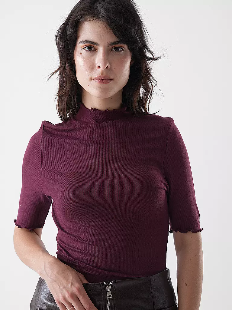 RICH & ROYAL | T-shirt | dunkelrot
