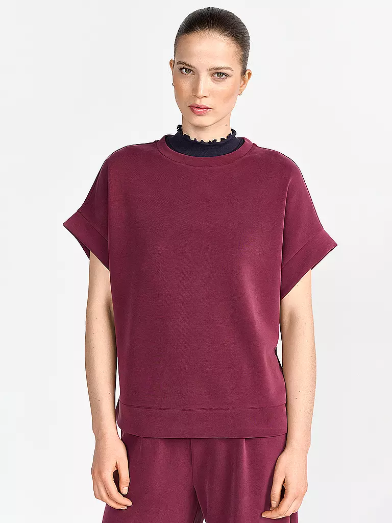 RICH & ROYAL | T-shirt | dunkelrot