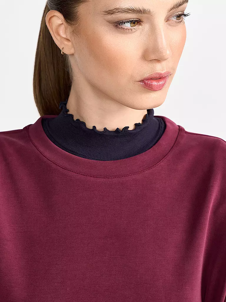 RICH & ROYAL | T-shirt | dunkelrot