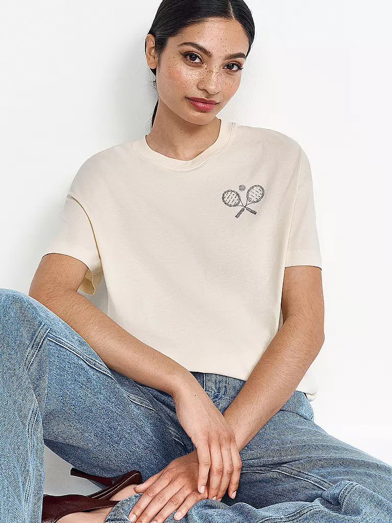 RICH & ROYAL | T-shirt | beige