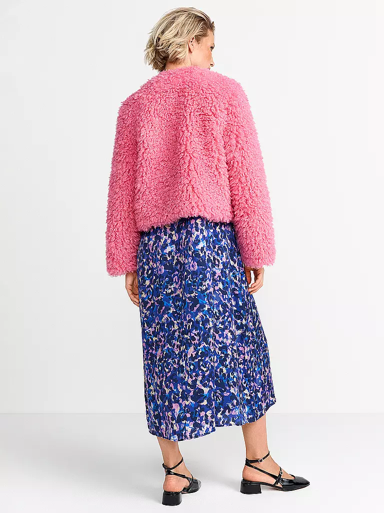 RICH & ROYAL | Veste aspect fourrure coupe courte | 