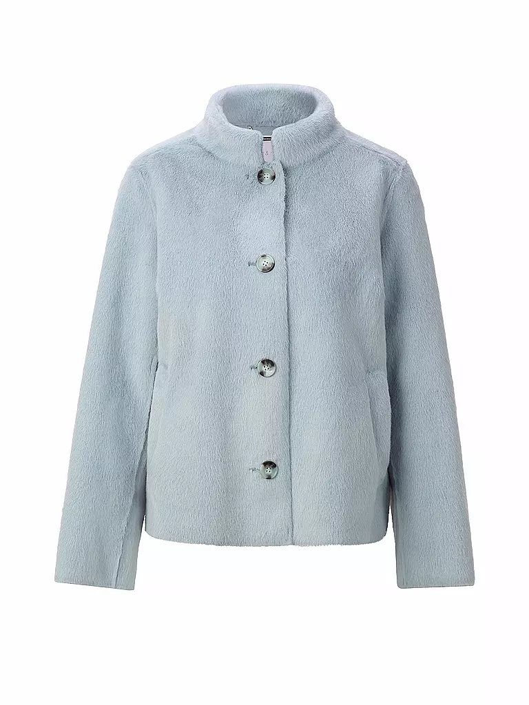 RICH & ROYAL | Veste aspect fourrure | Bleu clair