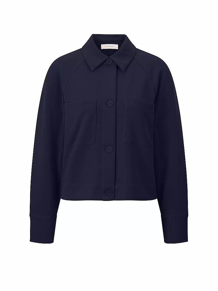 RICH & ROYAL | Veste courte | Bleu foncé
