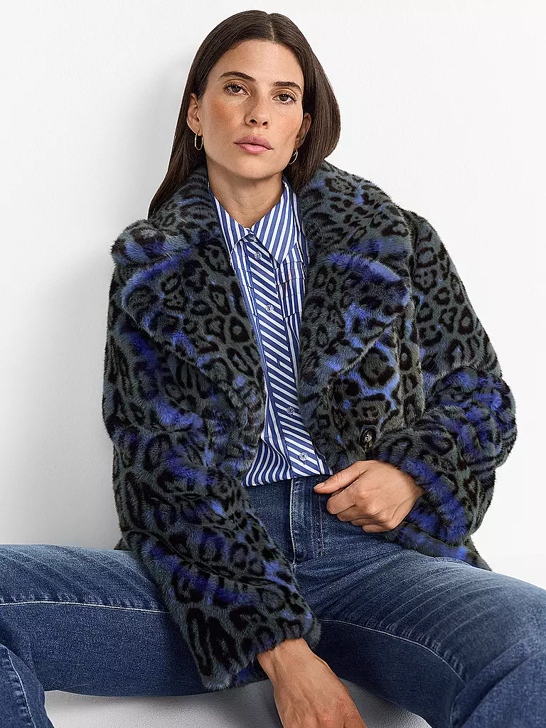 RICH & ROYAL | Veste en fausse fourrure | 