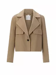 RICH & ROYAL | Veste en laine | Camel