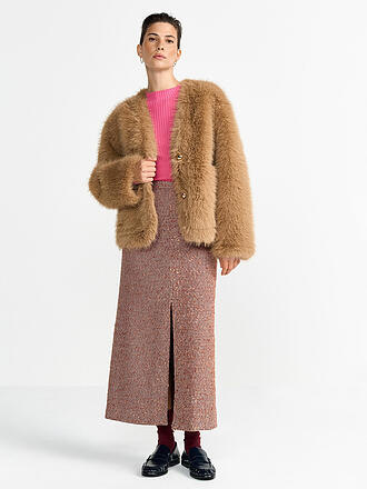 RICHROYAL | Veste aspect fourrure