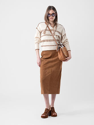 RICHROYAL | Jupe en cuir