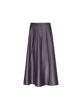 RICHROYAL | Jupe mi-longue aspect cuir