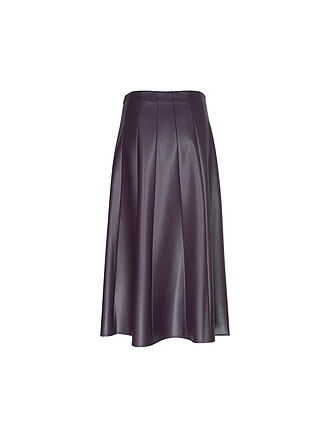 RICHROYAL | Jupe mi-longue aspect cuir