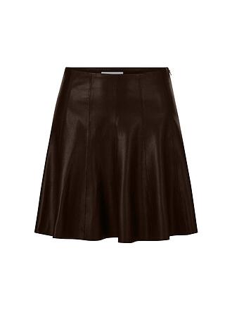 RICHROYAL | Mini-jupe aspect cuir