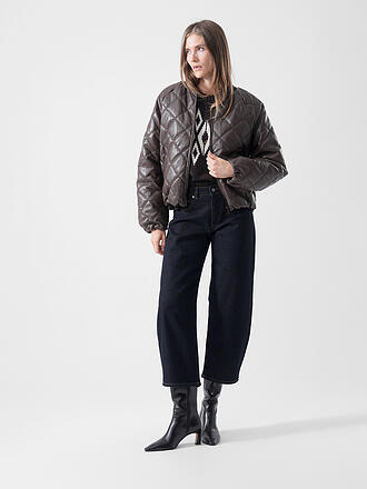 RICHROYAL | Veste aspect cuir