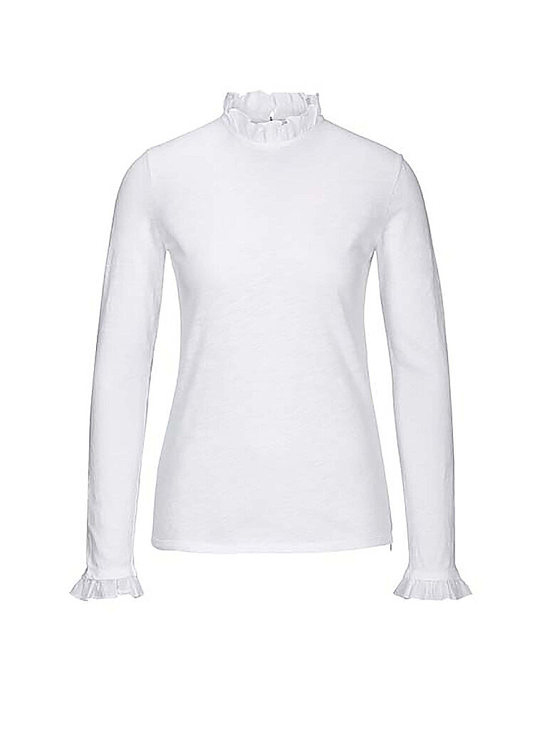 T-shirt à manches longues blanc M
